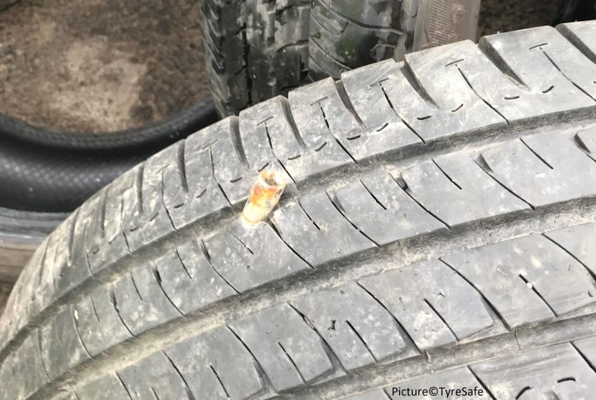 I’ve just suffered a puncture in a new tyre. Is car tyre repair legal?